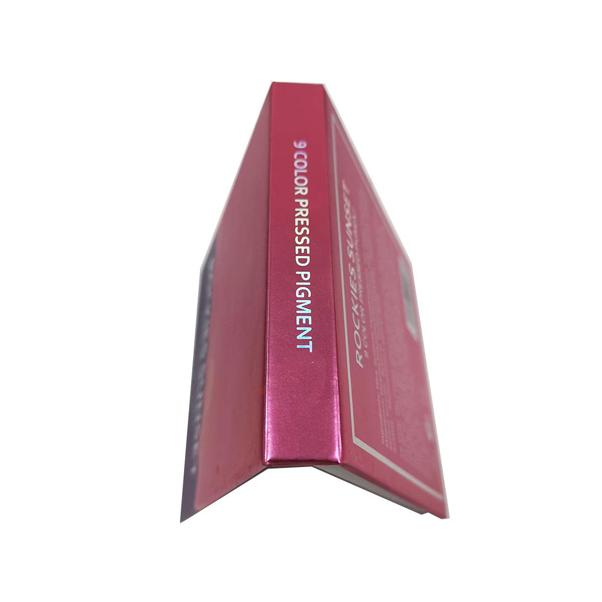 Highly Pigmented Eyeshadow Palette, 9 Color Bright Eye Makeup Palette Colorful Matte Eye Shadow Palettes Long Lasting Waterproof Cruelty-free, Rainbow (Pink)