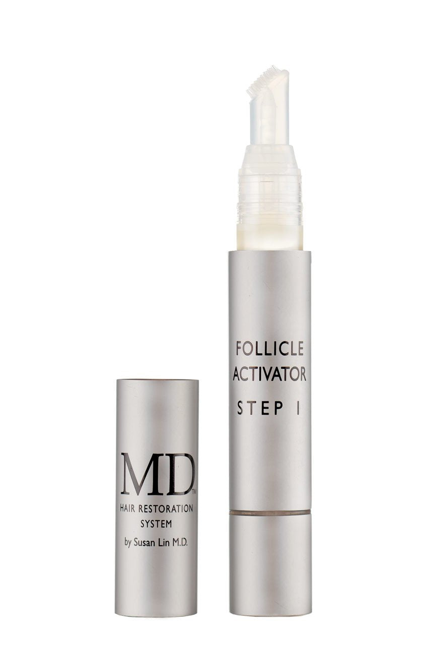 MD Follicle Activator- 3 Month Supply-Follicle Booster with Natural Extracts, DHT Blocker, Biotin- Anti Hair Loss Follicle Enhancer-Stimulates Hair Growth & Strengthens Roots- Anti Baldness Treatment