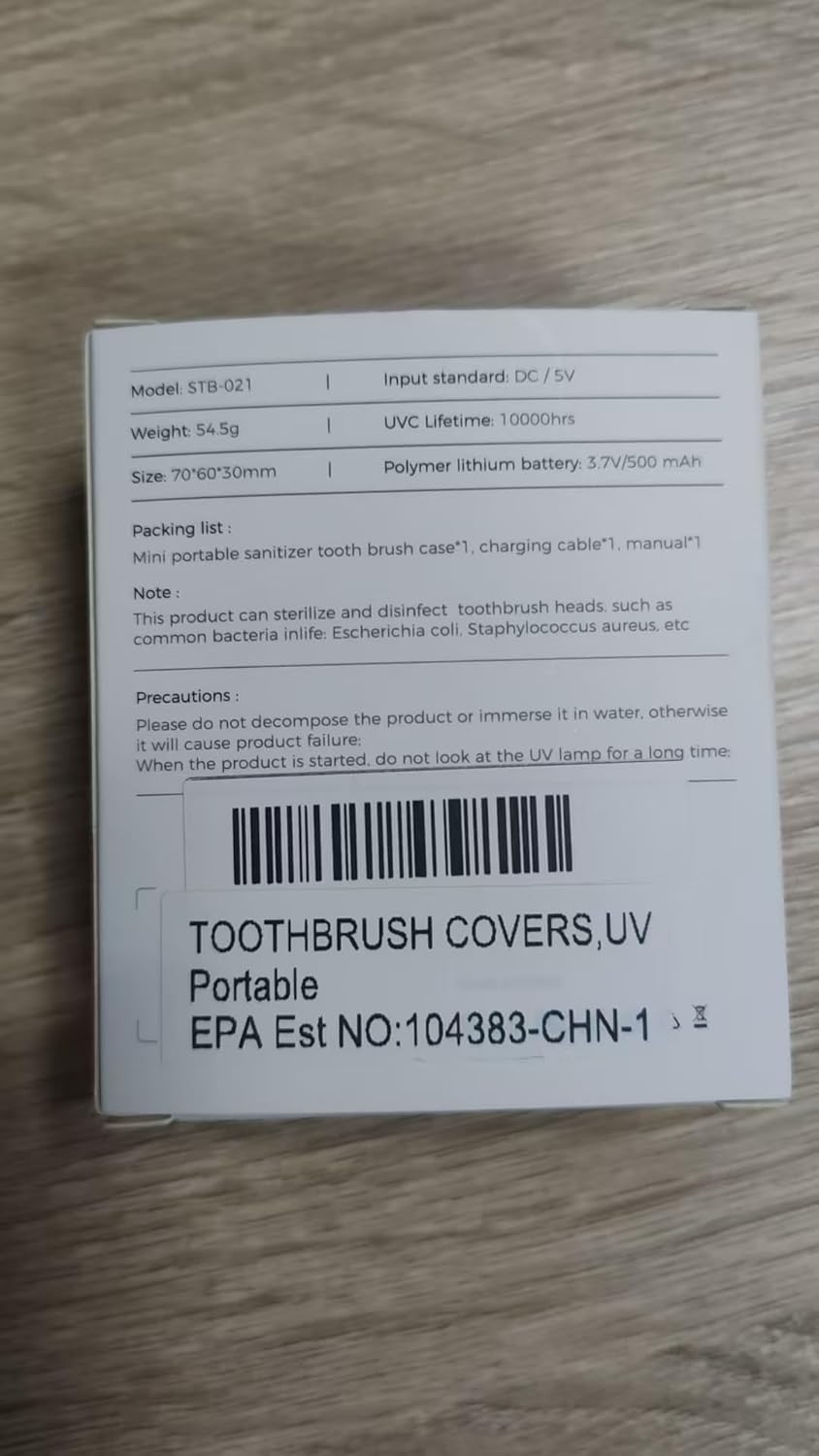 UV-C Toothbrush Cover Case and Holder Electric Travel Toothbrush Cover with Holder for Any Toothbrush Head Rechargeable Toothbrush Travel Case Pink