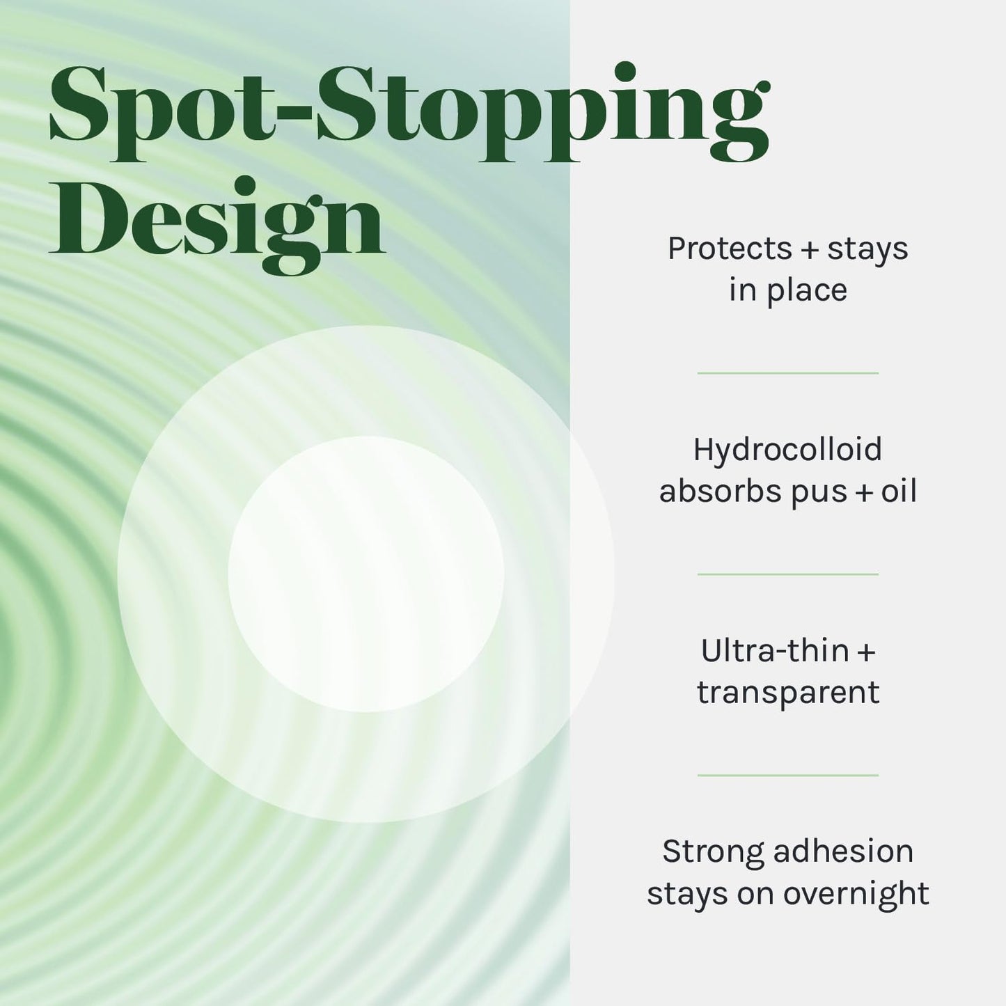 AOA Studio Absorbing Cover Healing Invisible Acne Patch Blemish Spot, Treatment, Facial Acne Patch Vegan, Cruelty Free, Hydrocolloid, Two Sizes 10mm 12mm (Total 84 Counts)