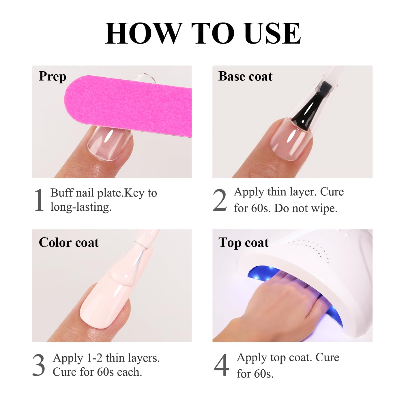 Imtiti Glitter Gel Nail Polish, Clear Purple Iridescent Glitter Gel Polish Diamond Shimmer Sparkle Soak Off UV LED Nail Gel Polish Autumn Winter Gel Polish Manicure Gel Nail Kit 10ML