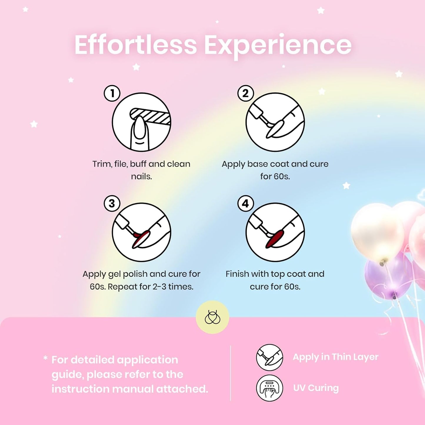 beetles Gel Polish Nail Set 20 Colors Spring Pastel Girly Sparkle Glitter Uv Gel Dreamy Town Collection Macaroon Bright Pastel Nail Manicure Kit with 3Pcs Base Top Coat Gift for Women