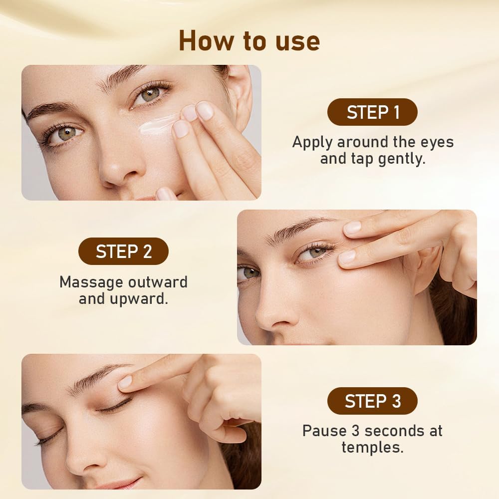 Soothing Eye Cream for Under Eye Bags and Wrinkles, Anti-Aging, 0.5 Fl Oz (Pack of 1)