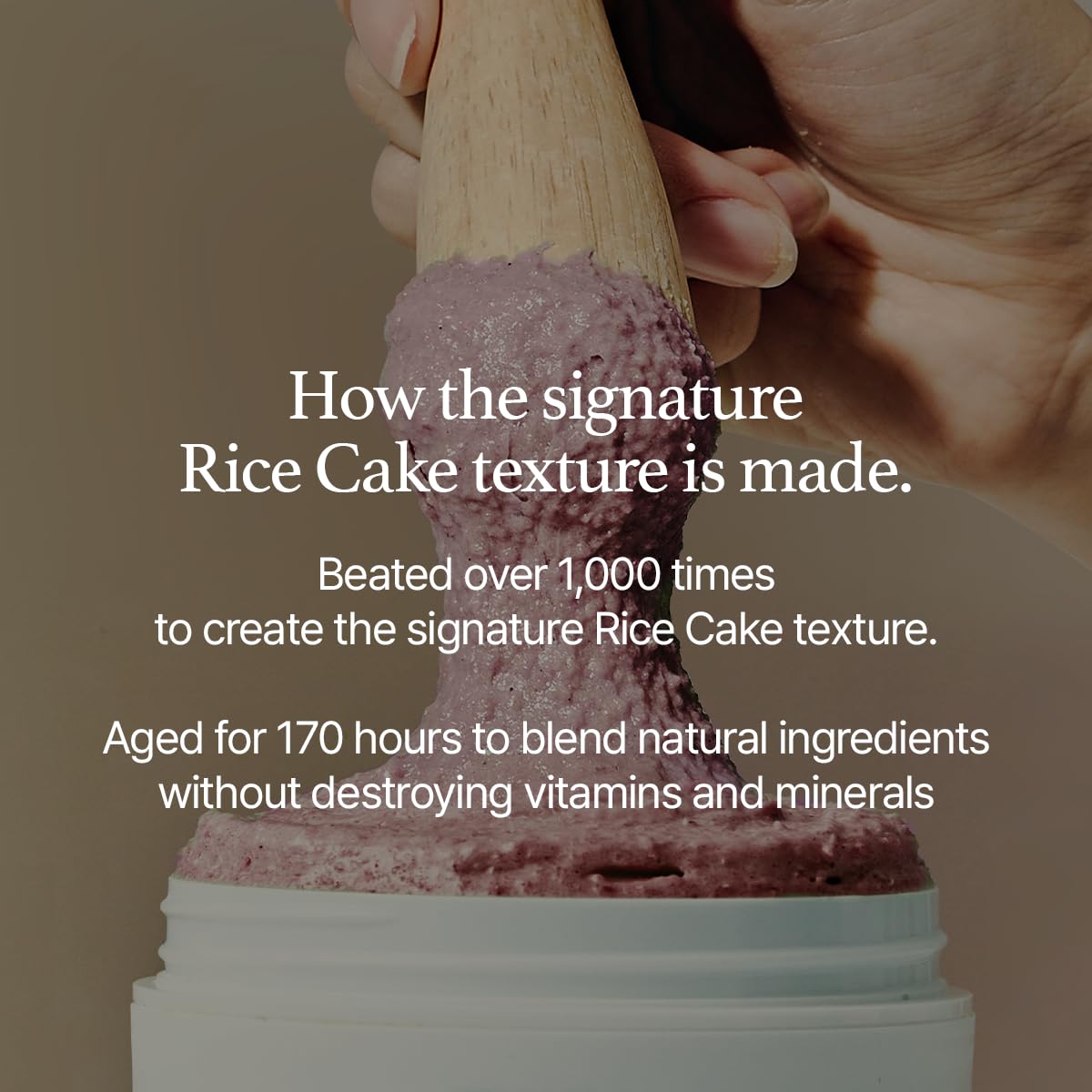 Rosehip Brightening Rice Mochi Face Cleanser & Daily Scrub - Moisturizing, Exfoliating & Deep-Cleansing - All Skin Types with Rice Powder & Rice Water (1.76oz)