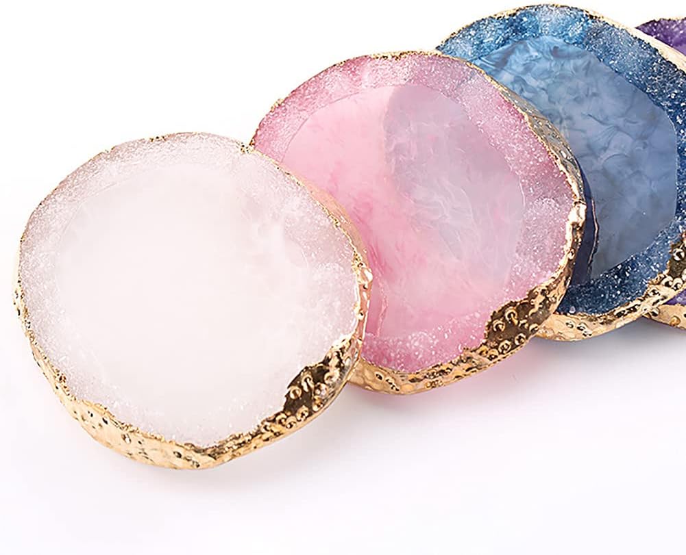 Resin Nail Art Palette Cosmetic Mixing Palette Nail Gel Polish Colors Mixing Pallet Makeup Palette Tray Purple