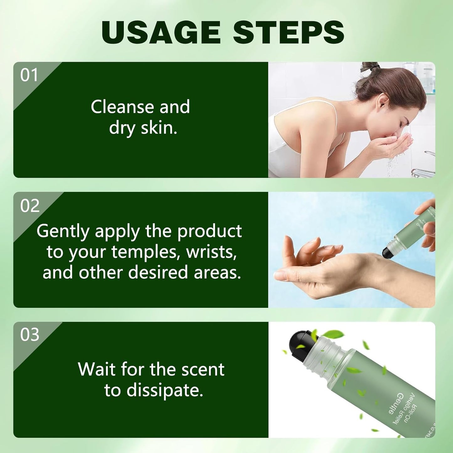 2PCS Vertisooth Anti-Dizzy Roll-On, Vertisoothe Roll-On Antimareos, Natural Ingredients, Fast-Acting Essential Oils