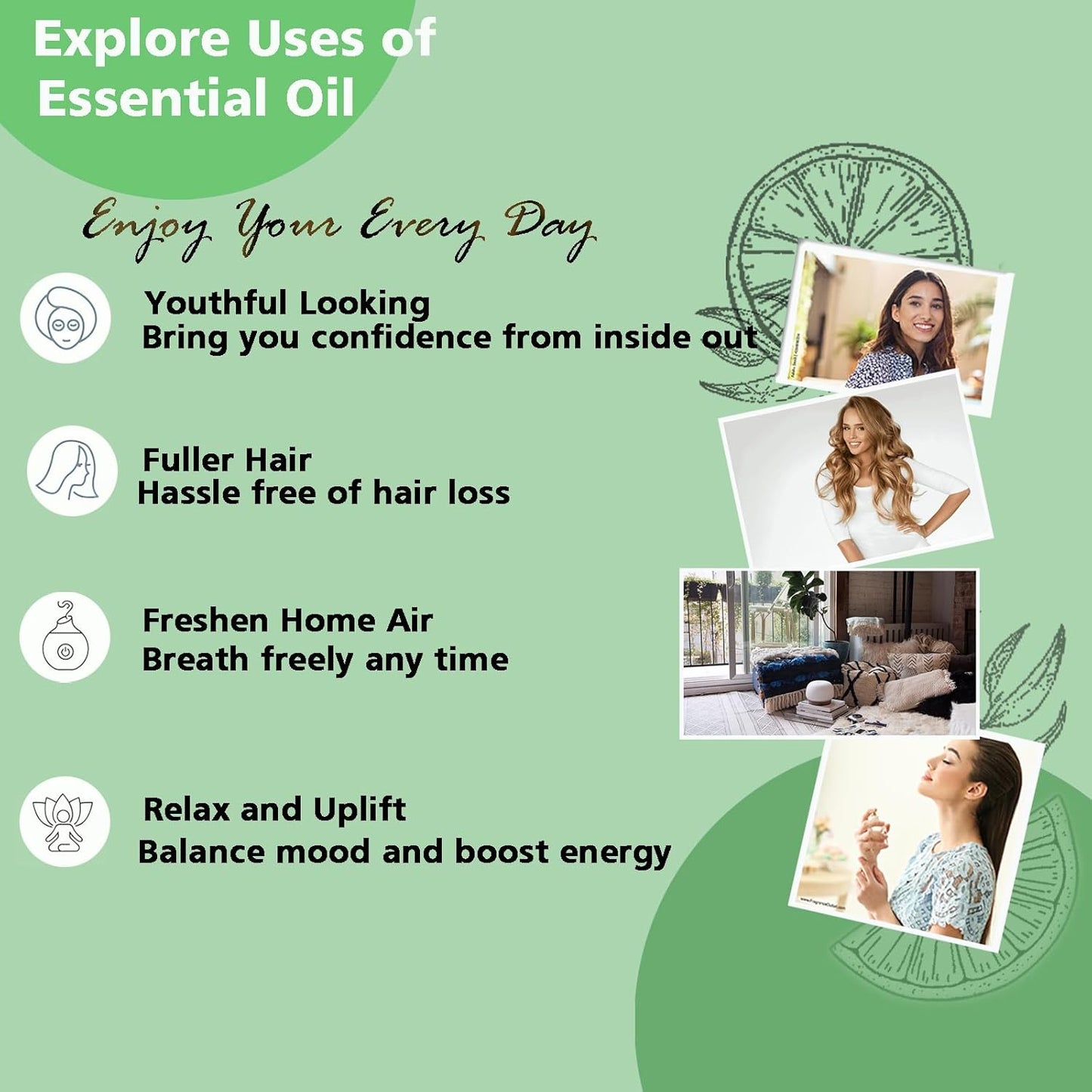 Basil Essential Oil 1 Oz – 100% Pure Natural Basil Oil for Diffuser, Skin, Massage & DIY, Fresh Herbaceous Aroma