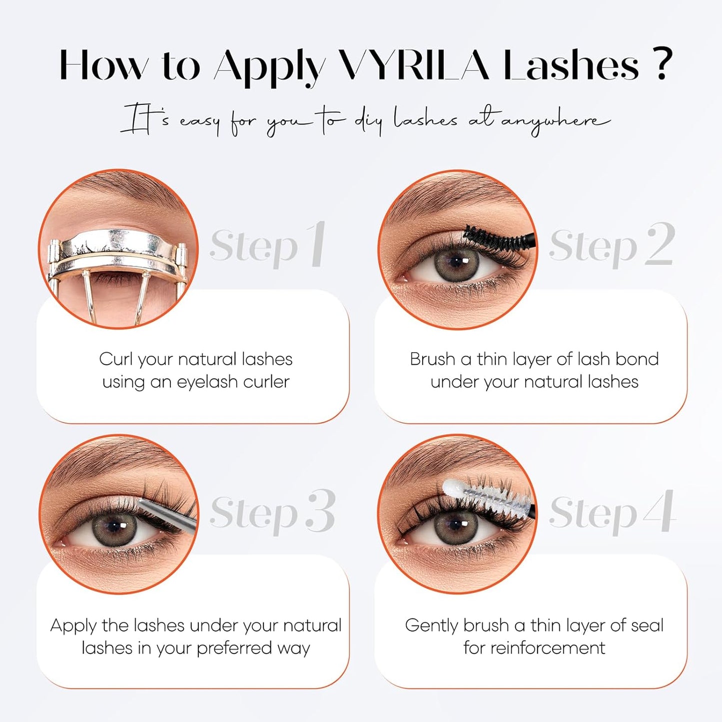 Lash Clusters-VYRILA 0.07mm Wispy Eyelashes C Curl Eyelash Clusters 8-14mix Individual Lashes Extension DIY at Home (30P+S03 186pcs-8-14mix)