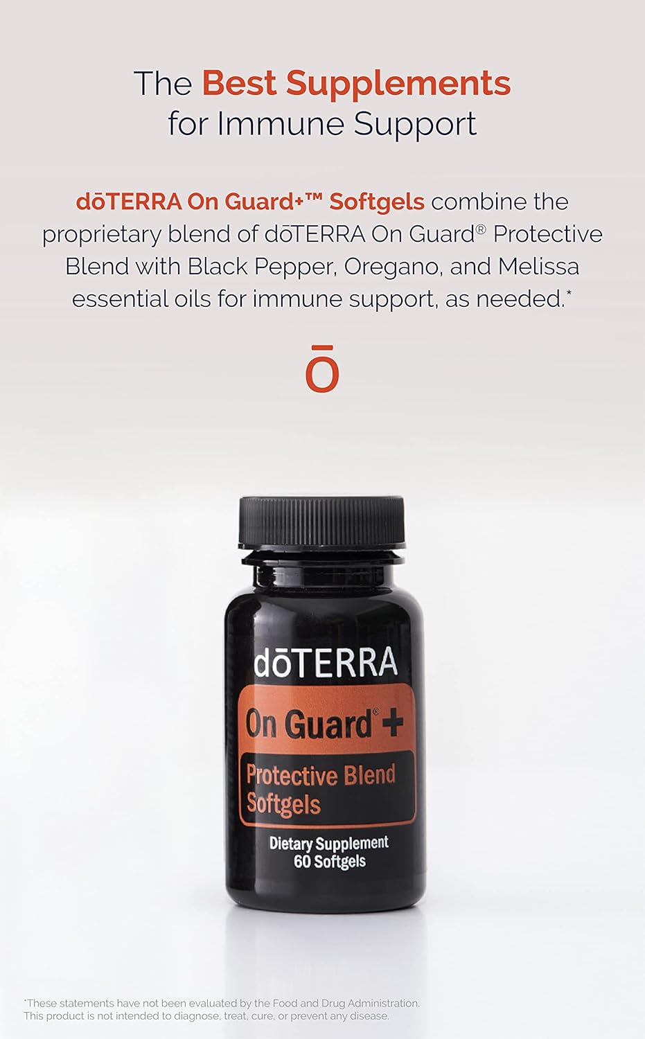 doTERRA - On Guard+ Softgels Essential Oil Protective Blend - 60 Softgels