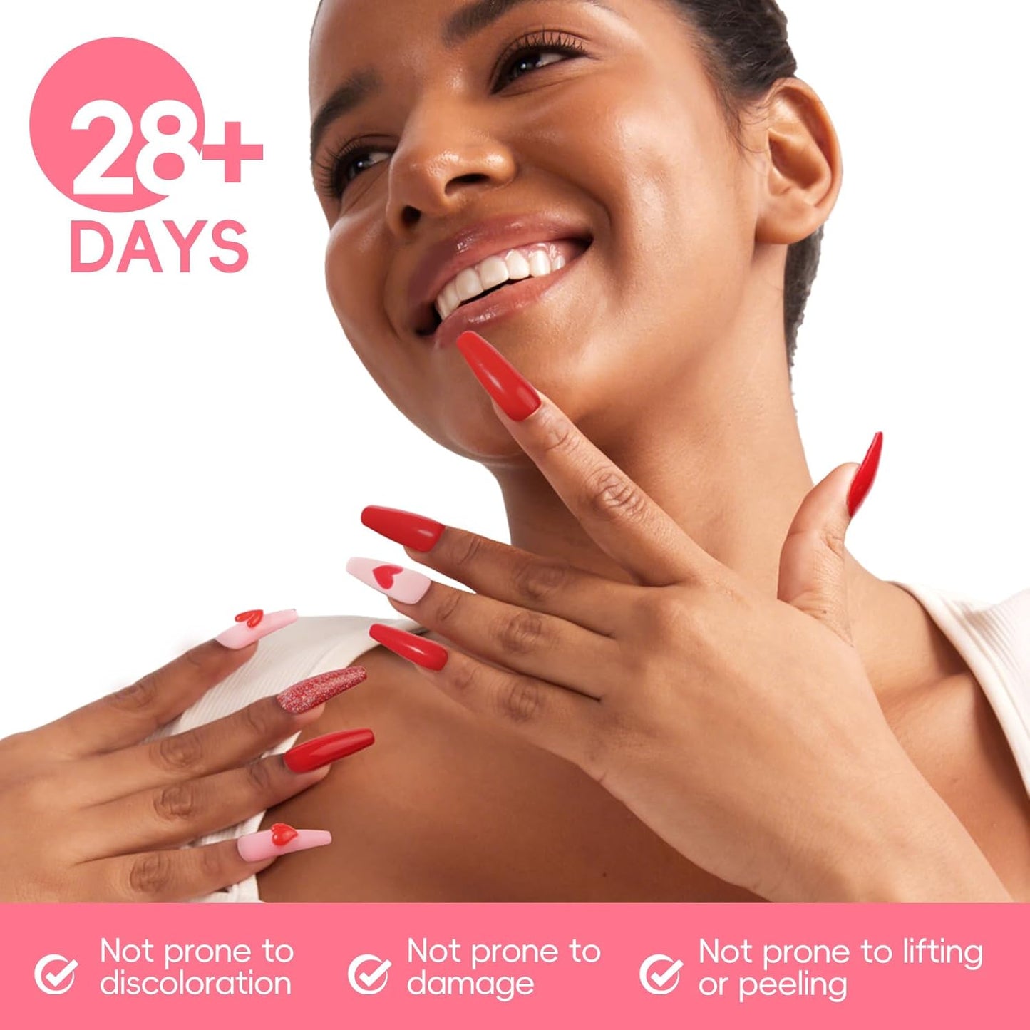 60PCS Gel Nail Polish Starter Kit, 7ml 55 Colors gel polish with 5pcs Top Base Coat Pink White Red Nude Green Blue Glitter Fall Colors Nail Polish Set Manicure Nail Art Kit DIY Gifts for Women