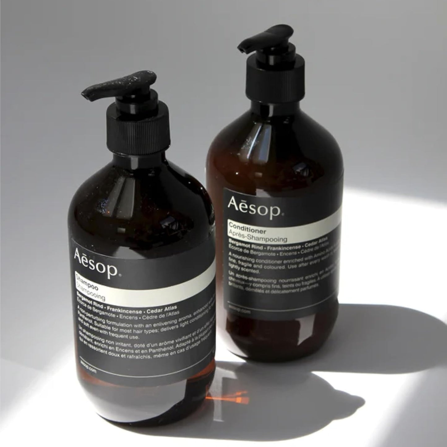 Aesop Shampoo & Conditioner Set | Hydrates, Softens, & Adds Shine | All Hair Types | 16.9 oz / 500mL