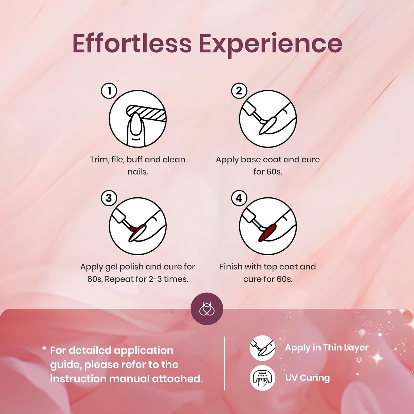 Beetles Gel Nail Polish Kit, 23Pcs Nude Pink Gel Polish White Gray Baby Blue Glitters Nail Polish Set with Glossy Matte Top Coat and Base Coat Fall Winter U V Soak Off Manicure Gift For Women