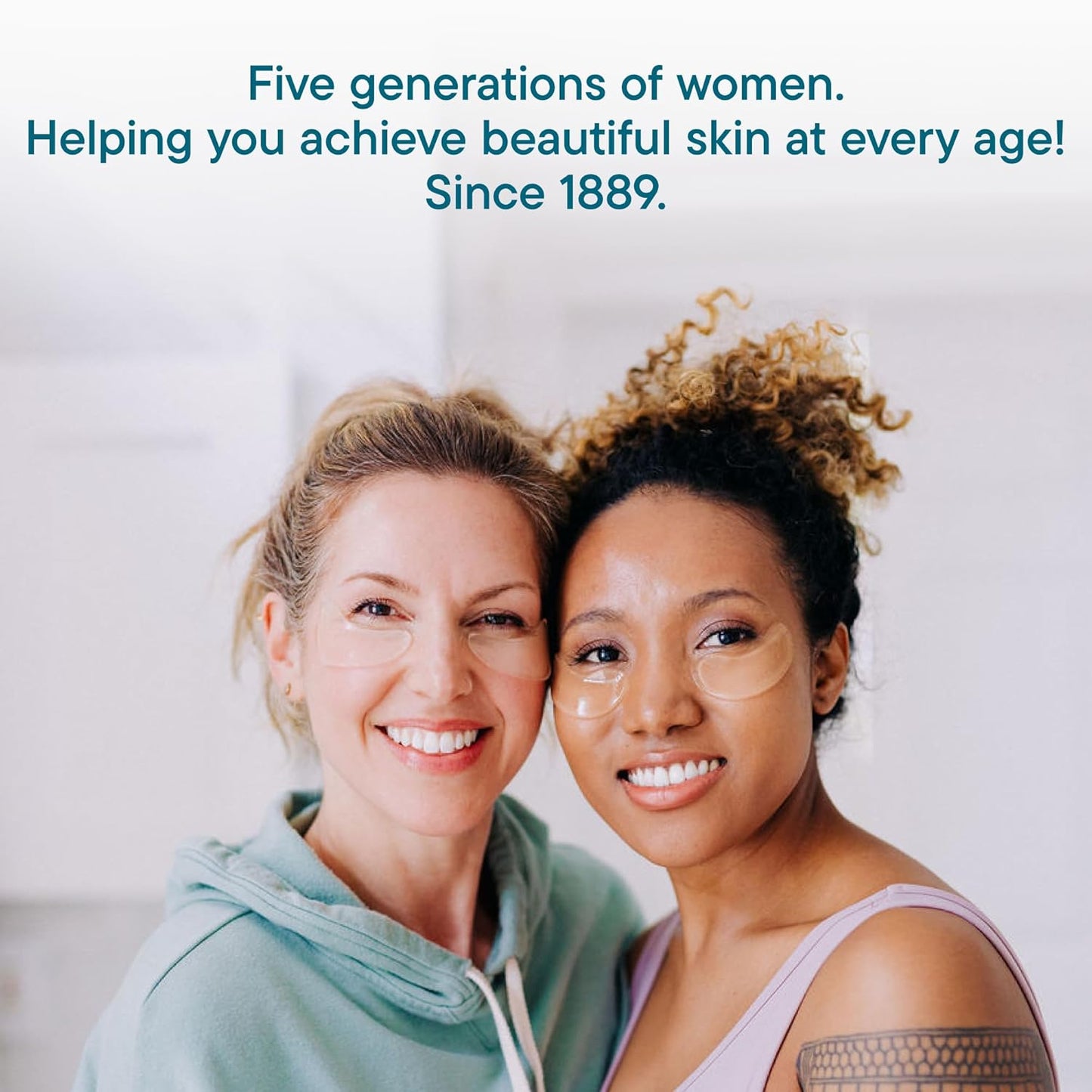 Frownies Under Eye Gel Patches for Puffy Eyes - Under Eye Patches for Dark Circles with Cactus Collagen - Under Eye Mask for Dark Circles and Puffiness - Reusable, 3 Pack