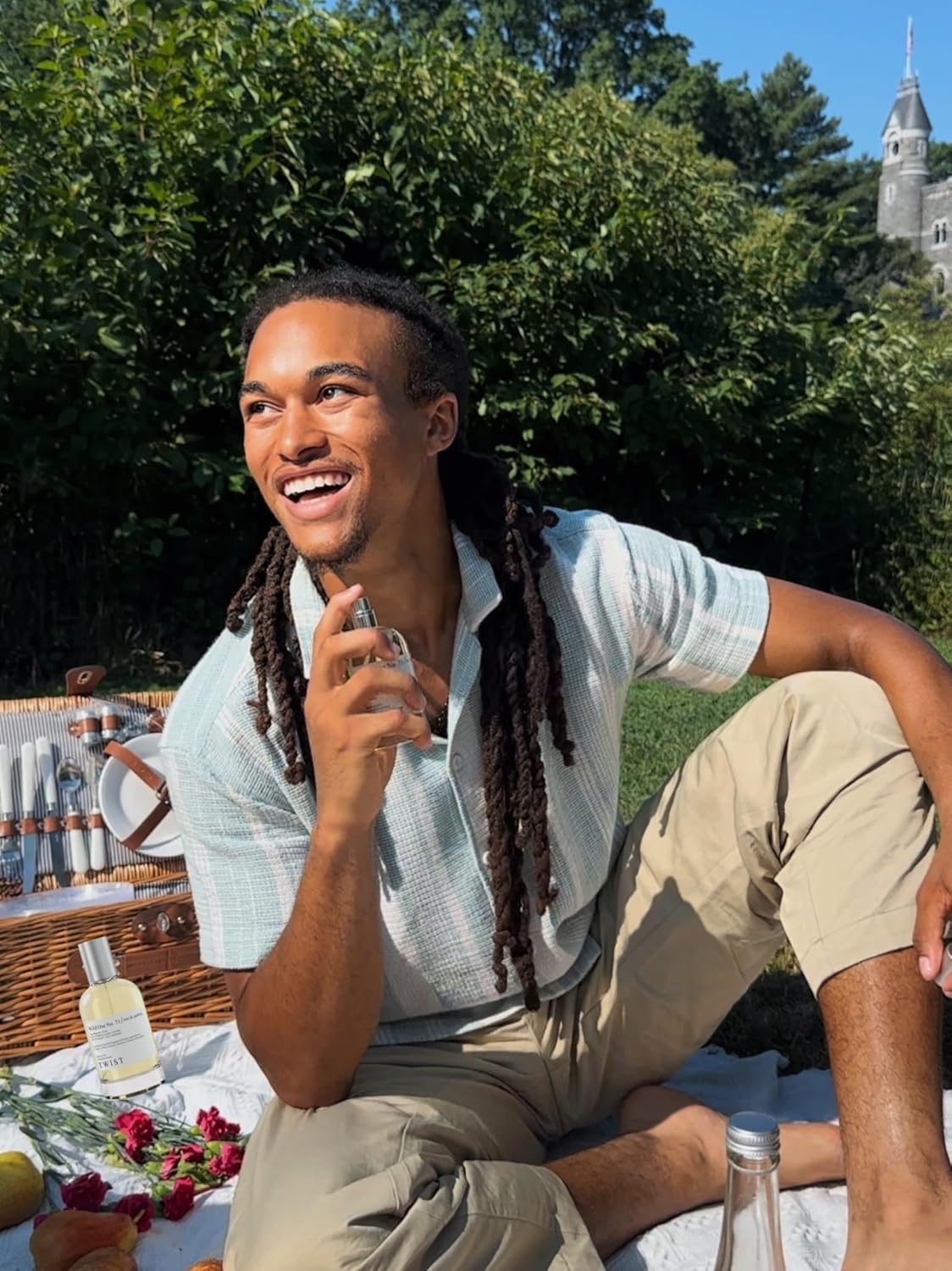 Twist - Cyperus No. 60 - Eau De Parfum Inspired by Santal 33, Long-Lasting Perfume For Women & Men, Sandalwood & Woods, Vegan, Clean Ingredients, Unisex, Fragrance - Spray 100 ml | 3.4 fl. oz.