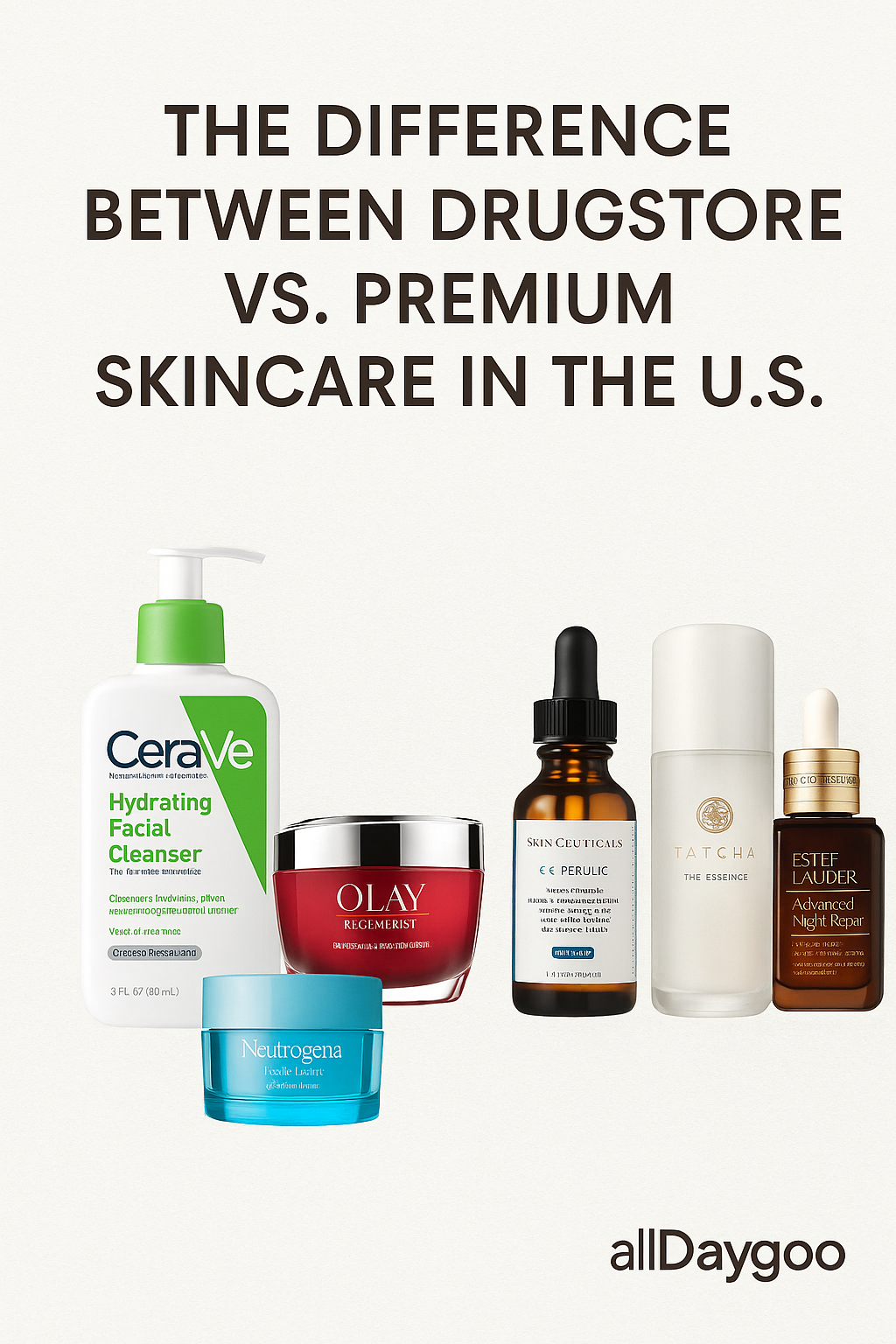 The Difference Between Drugstore vs. Premium Skincare in the U.S.