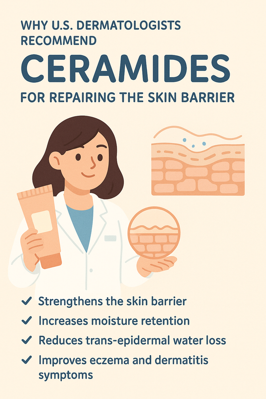 Why U.S. Dermatologists Recommend Ceramides for Repairing the Skin Barrier