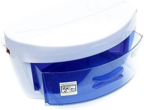 UV Sterilizer Disinfection Cabinet Ozone Disinfect for Nail Tools Nail Art Equipment Tool Manicure Portable Nail Disinfection Box Hairdressing Tool,Multipurpose for Health & Household