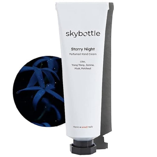 skybottle Hand Cream, Nourishes Very Dry Hands, Korean Hand Lotion, Hand Care for Women & Men, Perfumed with Ylang Ylang, Jasmine, Musk Scent with Shea Butter, 1.7 Fl. Oz