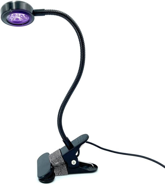 5W Gooseneck UV Resin Curing Light for UV Resin molds Jewelry Making DIY Crafts and gooseneck uv lamp for Gel x Nails | alldaygood beauty