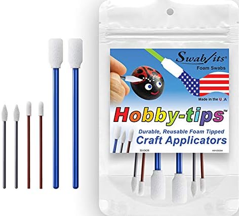 Swab-its® Hobby-Tips™ Durable & Reusable Craft Applicators: 87-8206