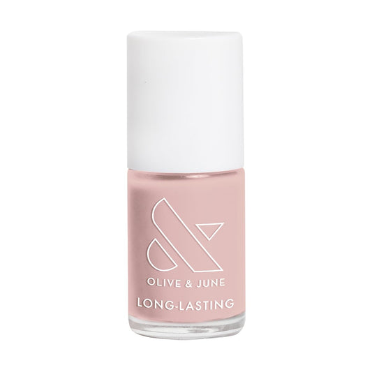 Olive & June Long Lasting Nail Polish | Plump Gel-Like Finish No Lamp Needed | Lasts up to 10 days | Salon-Quality Color at Home | 15-Free, Vegan & Cruelty-Free Chip-Resistant Shine | HZ | Dusty Rose | alldaygood beauty