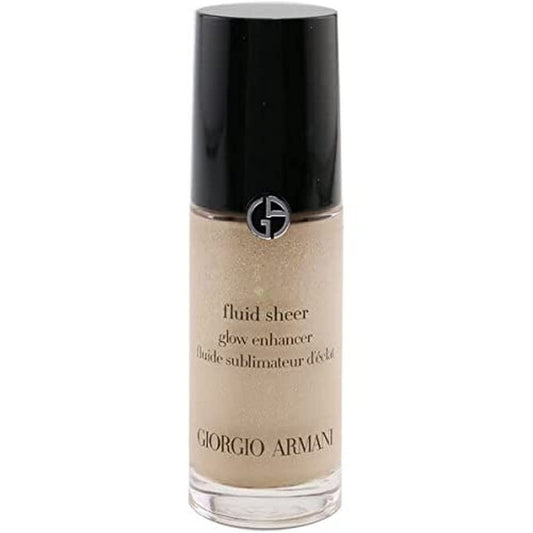 Fluid Sheer Glow Enhancer - 02 Champagne by Giorgio Armani for Women - 0.6 oz Makeup
