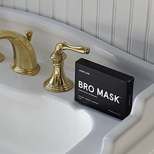 BRO MASK Under Eye Gel Pads: Cooling Eye Patches for Dark Circles and Puffiness | Anti Aging Hydrogel Eye Patch Set + Bakuchiol, Green Tea, Hyaluronic Acid, Caffeine, Niacinamide/Vit B3 (4 X 6 Pairs)