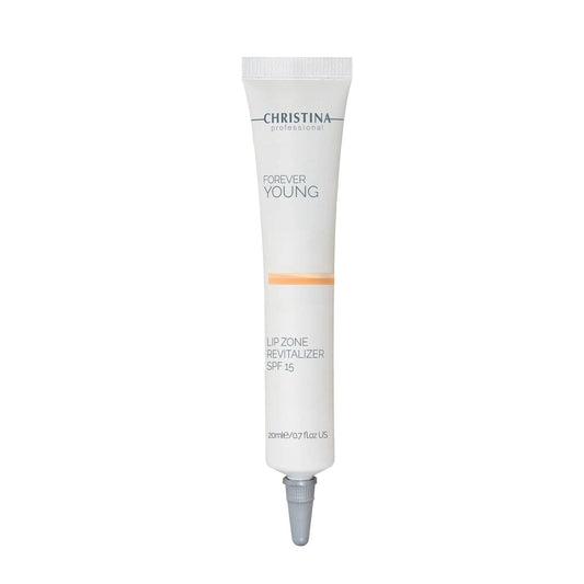 Christina Forever Young Lip Zone Peptide Sunscreen Balm SPF15 | Moisturizes, Nourishes, and Softens Lips | Fights Aging and Exfoliation | For Dry, Normal, Sensitive Skin 20ml
