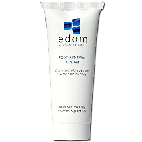 Edom Foot Renewal Cream, Made In Israel, Dead Sea Minerals Cream | alldaygood beauty