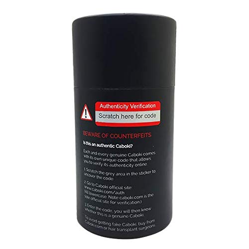 Caboki Hair Loss Concealer. All-Natural Hair Building Fiber. Make Thin Hair Look 10X Fuller Instantly. Eliminate the Appearance of Bald Spot and Thinning Hair (30G, 90-Day Supply). Golden Blonde