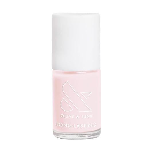 Olive & June Long-Lasting Nail Polish | Gel-Like Finish No Lamp Needed Lasts up to 10 days | Salon-Quality Color at Home | 15-Free, Vegan & Cruelty-Free Chip-Resistant Shine | Strawberry Scone | alldaygood beauty