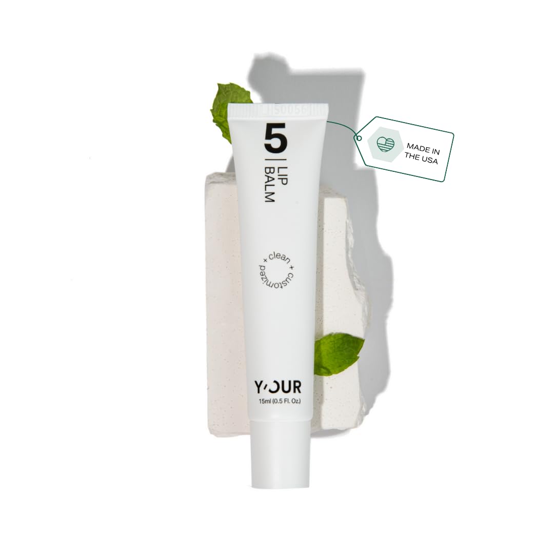 Y’OUR Intensive Lip Balm | Overnight Lip Mask: Lightweight & Comforting with Natural Shea Butter & Rosehip Oil; Extreme Moisturizer for Dry Lips. Paraben & Silicon-Free. Made in USA. 15ml (0.5 oz.)