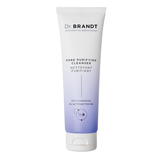 Dr. Brandt Pores No More, Pore Purifying Cleanser - Non-Drying Gel - Helps to Minimize the Appearance of Pores & Dissolves Impurities - 3.5 fl oz | alldaygood beauty