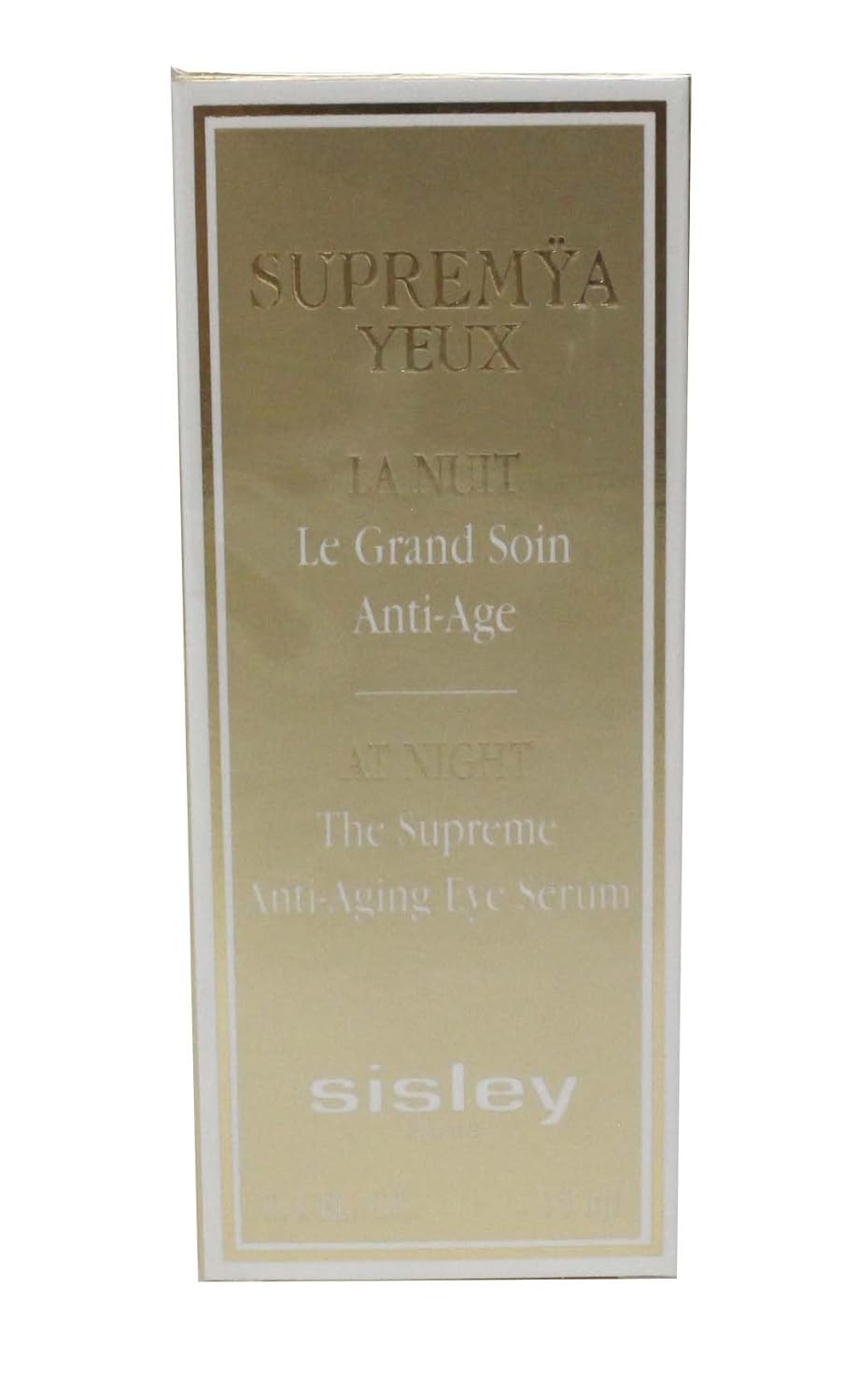 Sisley Supremya Eyes at Night The Supreme Anti-Aging Eye Serum, 0.52 Ounce