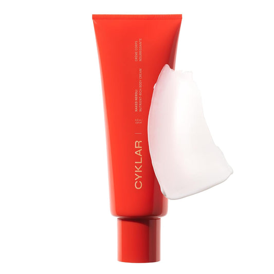 Nutrient Rich Body Cream. Naked Neroli Nourishing Moisturizer with Niacinamide and Banana Flower Extract. Deep Hydration, Thick Body Lotion, Dry Skin Cream for Women and Men, 8 Fl Oz | alldaygood beauty