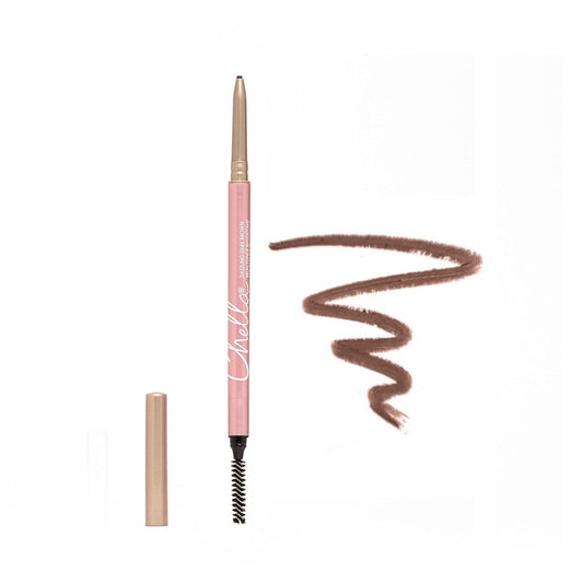Chella Eyebrow Pencil – Easy-to-Use Brow Definer for Shaping, Filling & Blending – Long-Wear Dark Brown Eyebrow Pencils for Women with Precise Tip (Dark Brown)