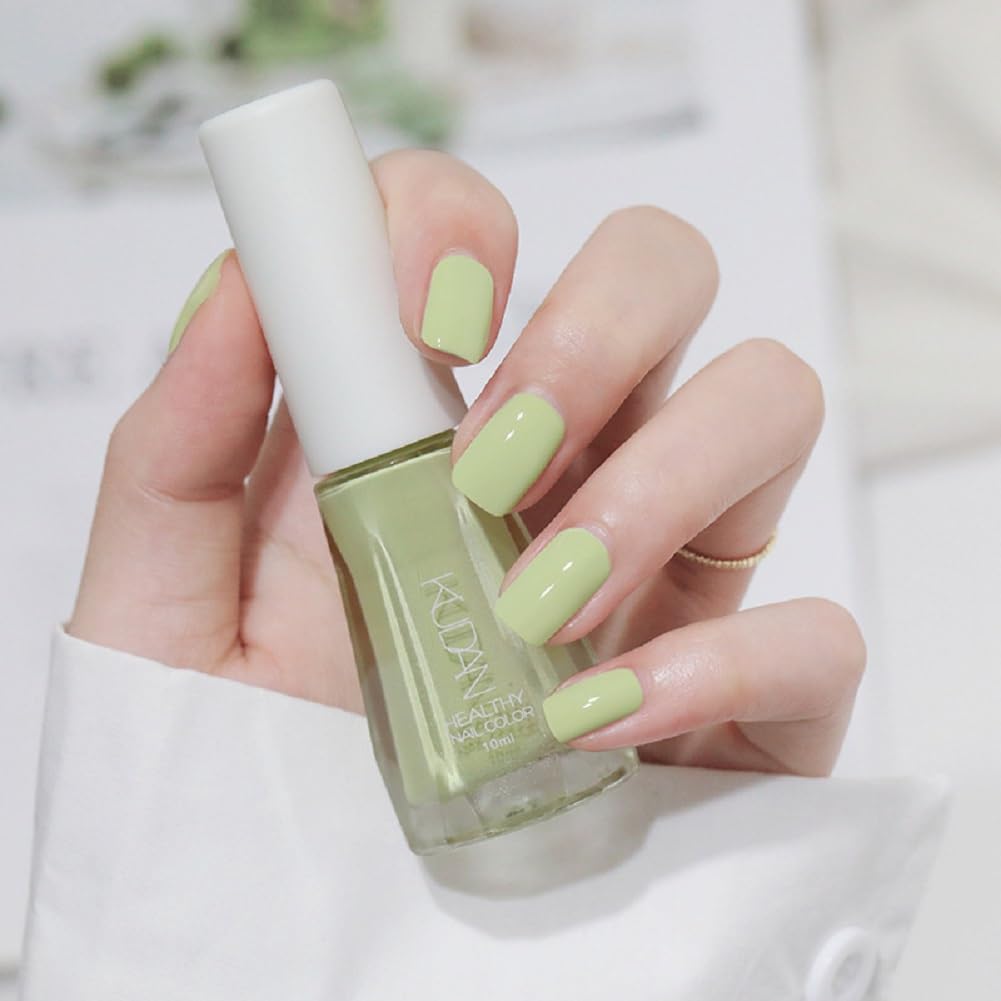 Nail Polish set - Nail Lacquer Quick Dry, Full Size, Vibrant, Colorful, Trendy, Glitter, Glossy, Metallic, Matte Nail Art Nail Shades (N7 Primrose color, 52g)