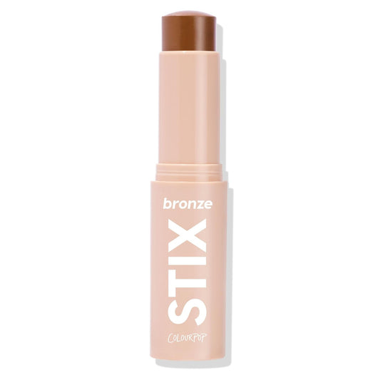 ColourPop Cream Bronzer Stick - Blendable Cream Contour & Glowy Summer Makeup with a Natural, Matte Finish - Buildable Formula for Shimmer-Free, Sun-Kissed Warmth - Shell Beach (0.28 oz) | alldaygood beauty