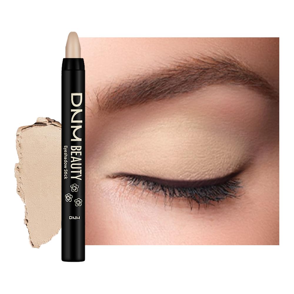 Nude Matte Cream Eye Shadow Stick Makeup for Women, Nude Matte Eyeliner Pencil Eyeshadow Brightener Stick for Eyes, Waterproof Eyeshadow Applicator Blendable sombras para ojos 78#