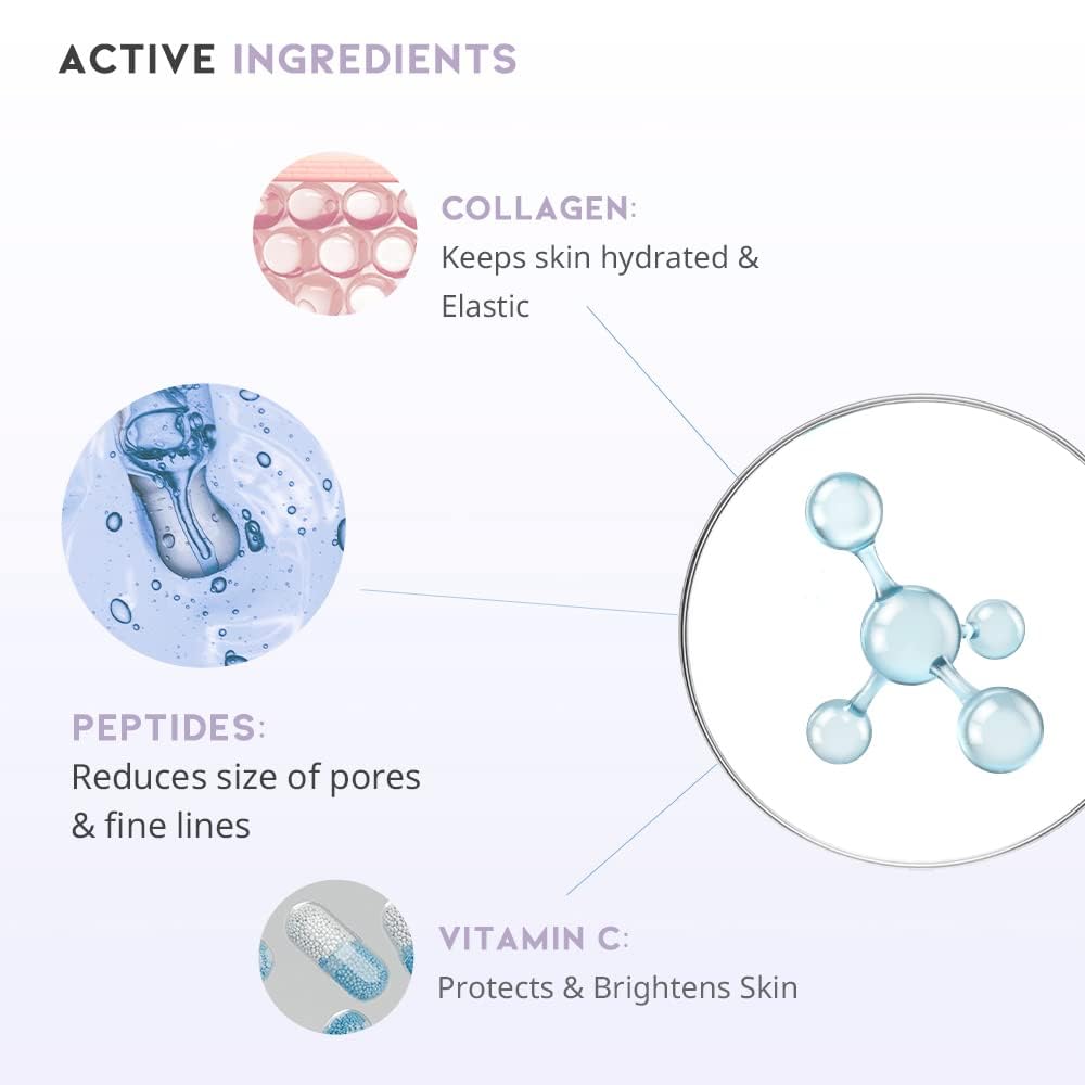 Eye cream for dark circles puffiness and bags anti aging wrinkles korean cream peptide, vitamin c, collagen, vegan under eye treatment 25g