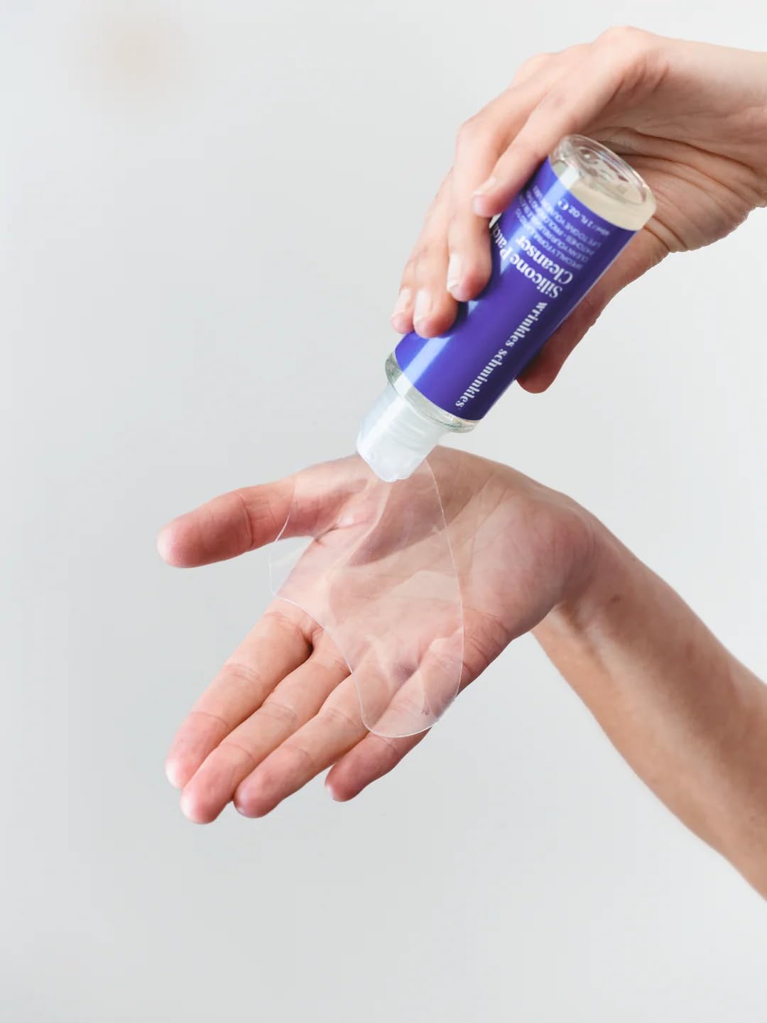 Wrinkles Schminkles Patch Cleanser - for Adhesive Preservation While Gently Cleaning Silicone Wrinkle Patches -Ultimate Face Rejuvenation Kit - (2 Fl Oz)