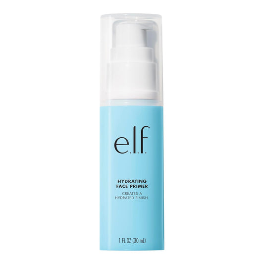 e.l.f. Hydrating Face Primer, Makeup Primer For Flawless, Smooth Skin & Long-Lasting Makeup, Fills In Pores & Fine Lines, Vegan & Cruelty-free, Large | alldaygood beauty