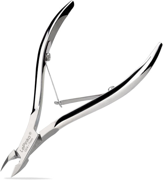 LePinko Professional Cuticle Trimmer kit, Super Sharp Dead Skin Clipper, Labor-saving Cuticula Remover for Fingernail Toenail, Manicure Pedicure Tool for Women Men, Home Salon Use, 7mm Jaw | alldaygood beauty