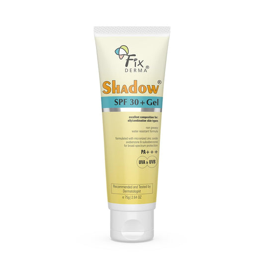 Fixderma Shadow SPF 30 Gel Sunscreen | Sunscreen & Broad SpectrumUVA and UVB Protection | alldaygood beauty