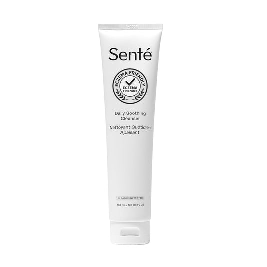 Sente Daily Soothing Facial Cleanser For Dry and Sensitive Skin - Gently Removes Oil, Impurities and Makeup - with Vitamin E - 5.5 Fl Oz | alldaygood beauty