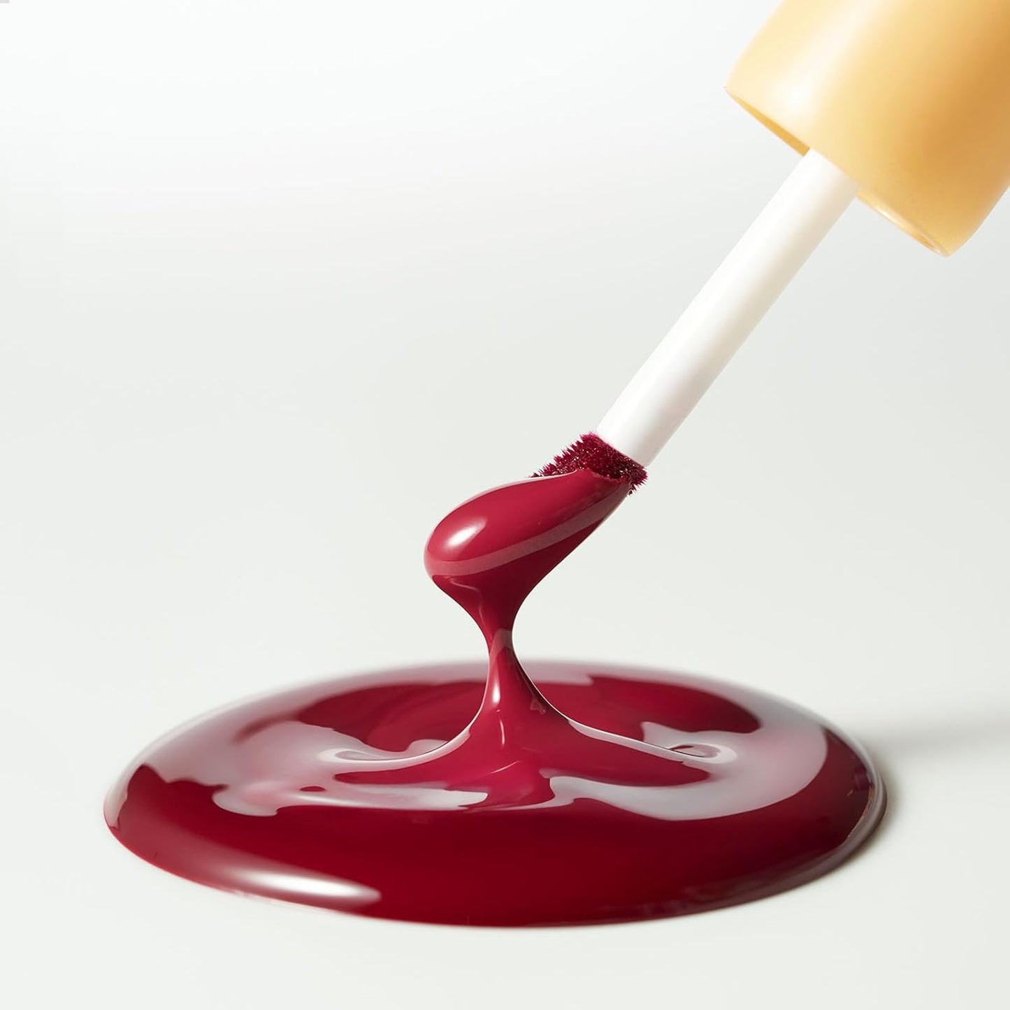 Laka Fruity Glam Lip Tint Mini, Glowing Lip Stain with Wide Color Spectrum, Hydrating & Lightweight Texture, Long-Lasting Bold Stain, Non-Sticky, Vegan, K-Beauty (#118 Adore)