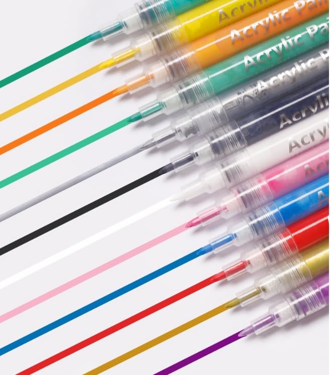 Nail Polish Pen, 1 PCS Nail Art Pen, Nail Pencil, DIY Drawing Painting Pen, for Nails DIY (Red)