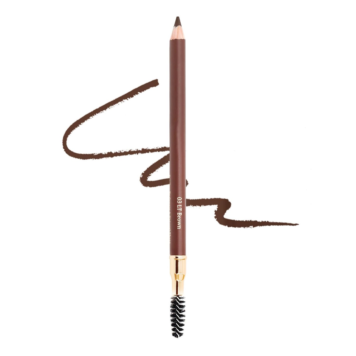 Bodermincer Eyebrow Pencil Longlasting Waterproof Durable Automaric Liner Eyebrow 5 Colors to Choose (5pcs, 3# Light Brown)