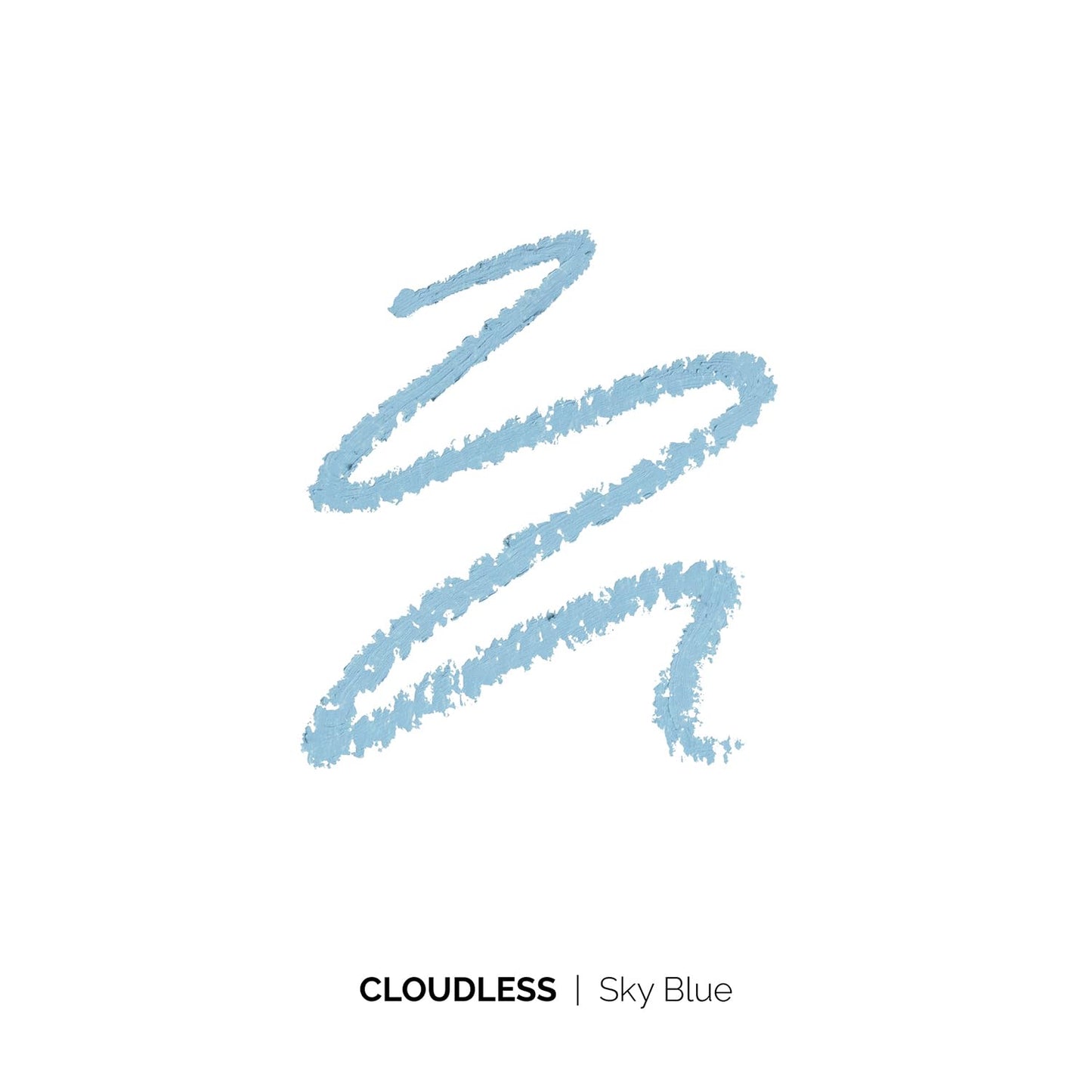 OFIR Waterproof Eye Pencil | Vegan, Cruelty-Free & Smudge-Proof | Creamy Gel Formula for Smooth Application | Long-Lasting, Full-Coverage, Precise Eyeliner Pencil (Cloudless - Sky Blue)