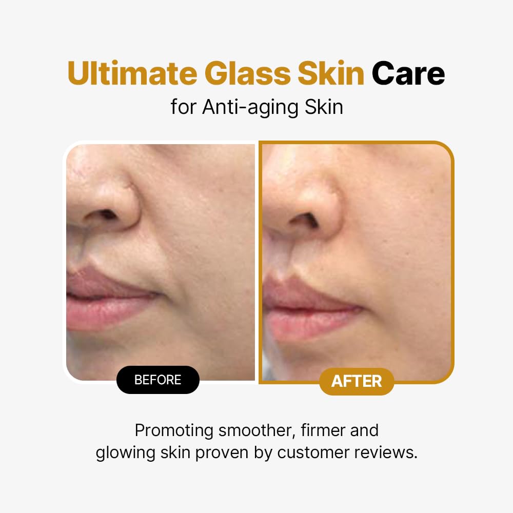 SUNGBOON EDITOR Fine Line Care Duo : Cream in Serum & Collagen Capsule Cream, Deep Wrinkle Care, Glass Skin, Elasticity for Aged Skin, Face Moisturizer, Gifts for Mom, Korean Skin Care